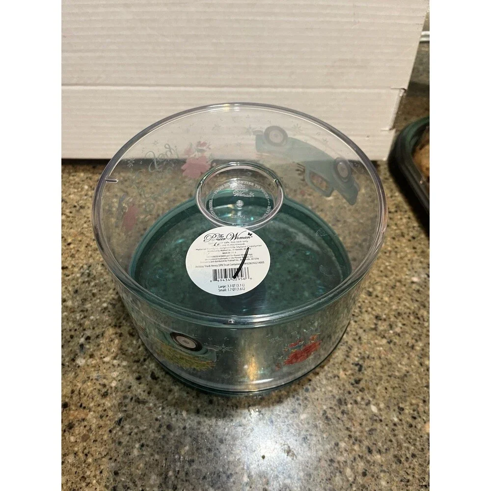The Pioneer Woman Holiday Truck Treat Container Storage